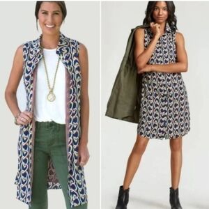 CAbi Amour Button Down Sleeveless Dress